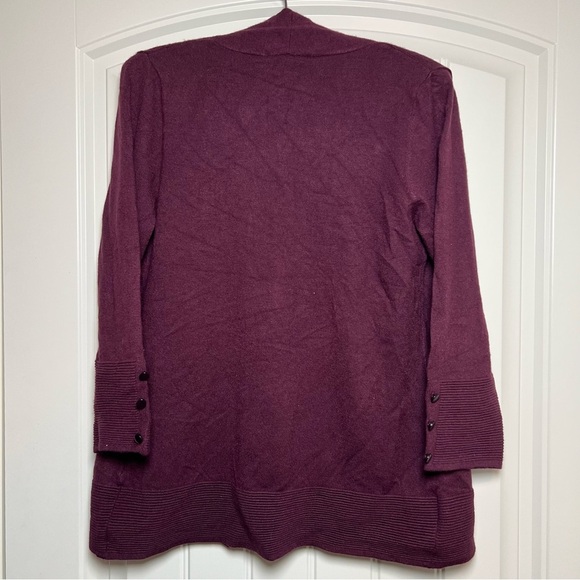 Volution cardigan sweater maroon size XS NWT - Picture 4 of 5